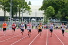 Mens under-20 100 metres, North Eastern Track and Fields Champs., Middlesbrough. Photo: David T. Hewitson/Sports for All Pics